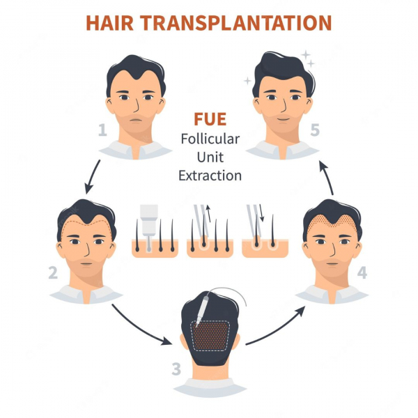Estebox Istanbul - Hair Transplant: Follicular Unit Extraction (FUE) 